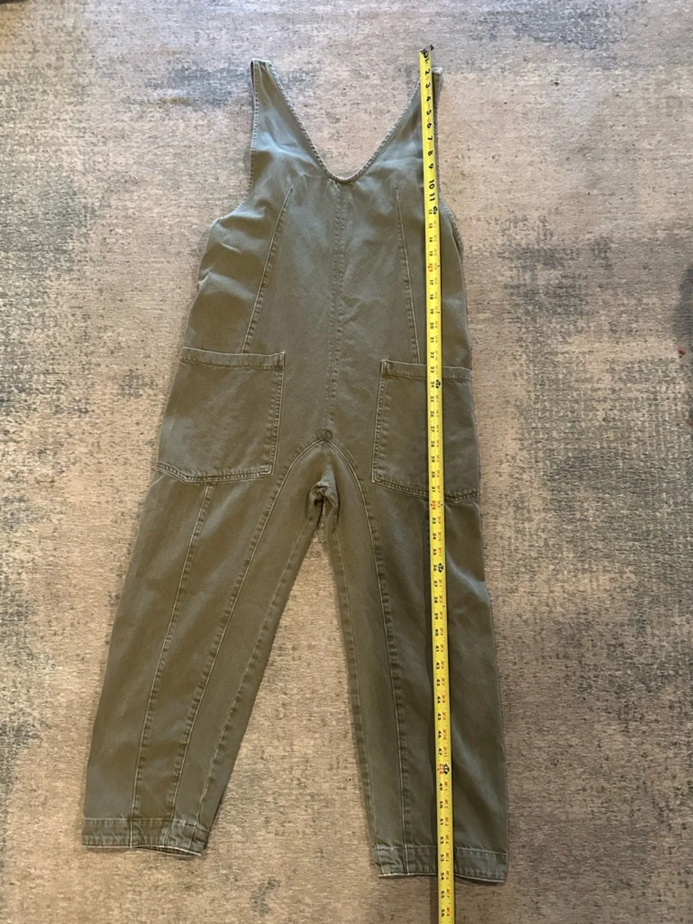 We The Free by Free People / Jumpsuit in Olive / pre-loved / EUC - Picture 11 of 16